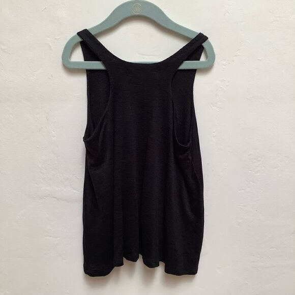T BAGS TANK TOP GIRLS SIZE 10/12 NWOT BLACK - Picture 4 of 9